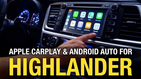 2017 - 2022 NSX. . 2015 toyota highlander apple carplay upgrade